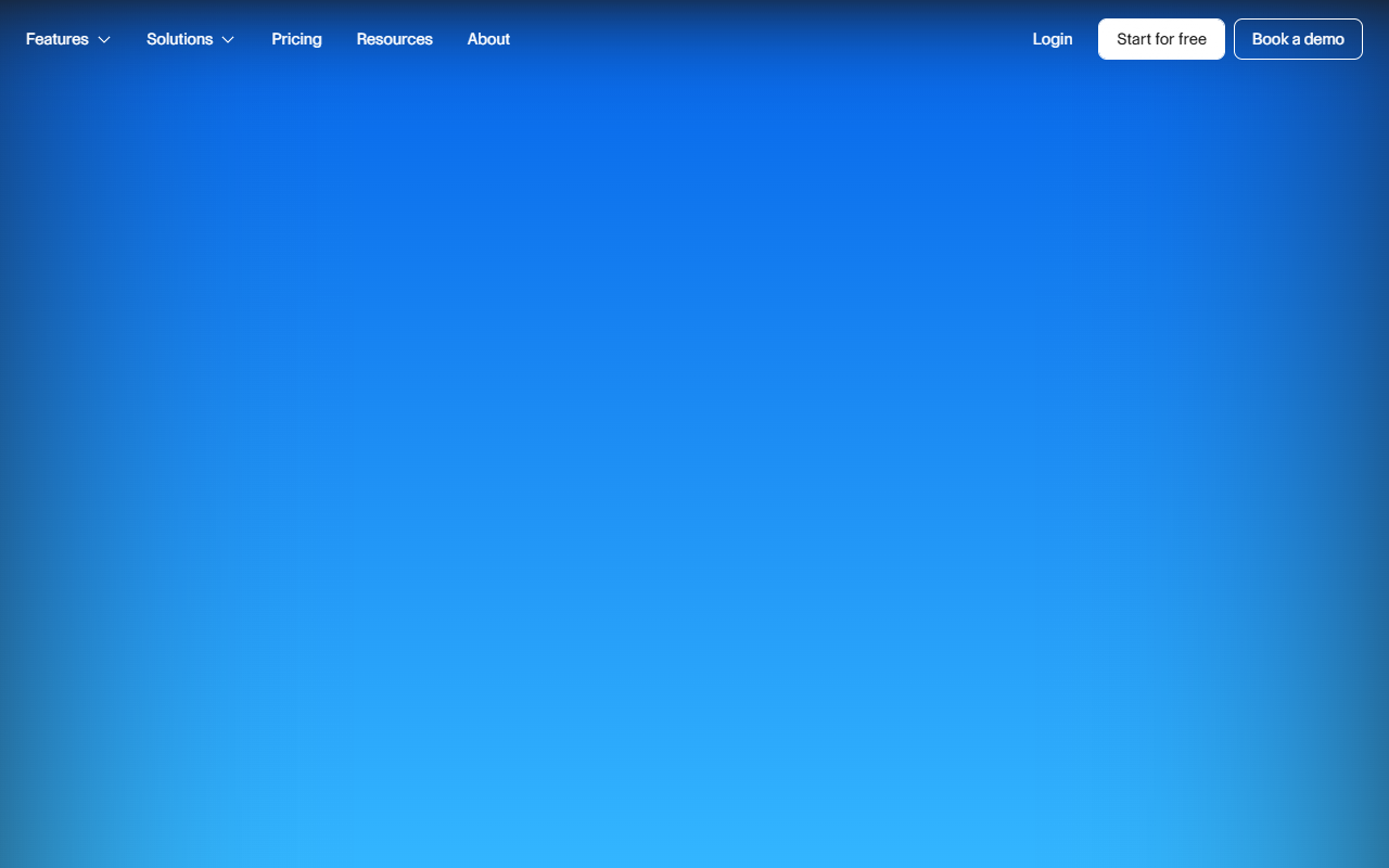 Air homepage